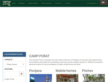 Tablet Screenshot of camp-porat.com